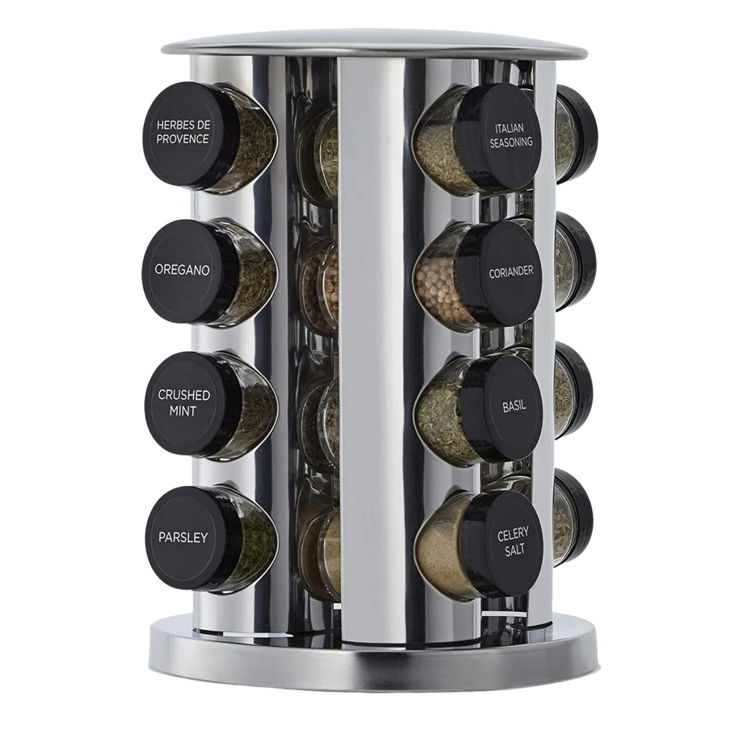 Organizador Giratorio de Especias 360° | Ahorra espacio en tu cocina
