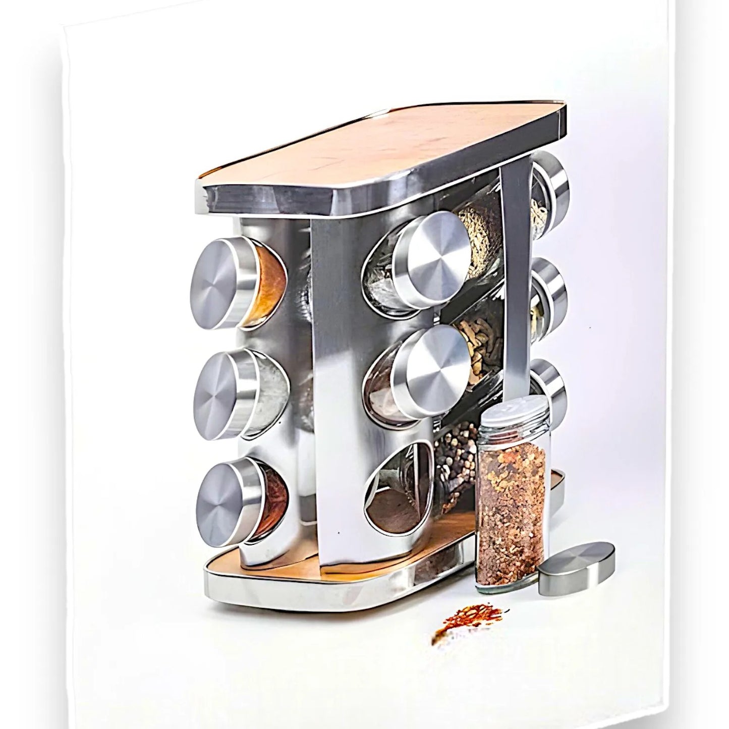 Set Especiero - Organizador para Hasta 12 Diferentes Tipos de Especies - Ideal para el Hogar