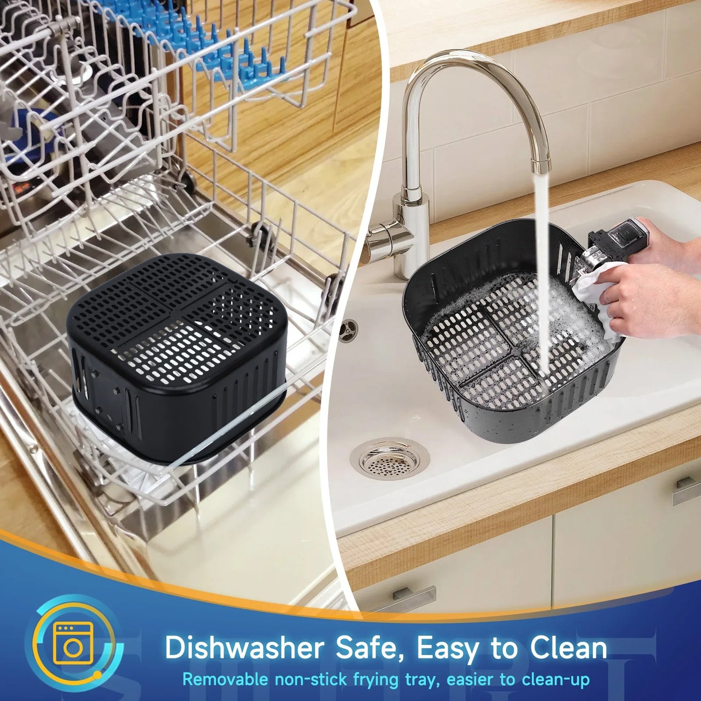 Freidora de Aire Aigostar 7L – Cocina Inteligente, Sana y Sin Esfuerzo